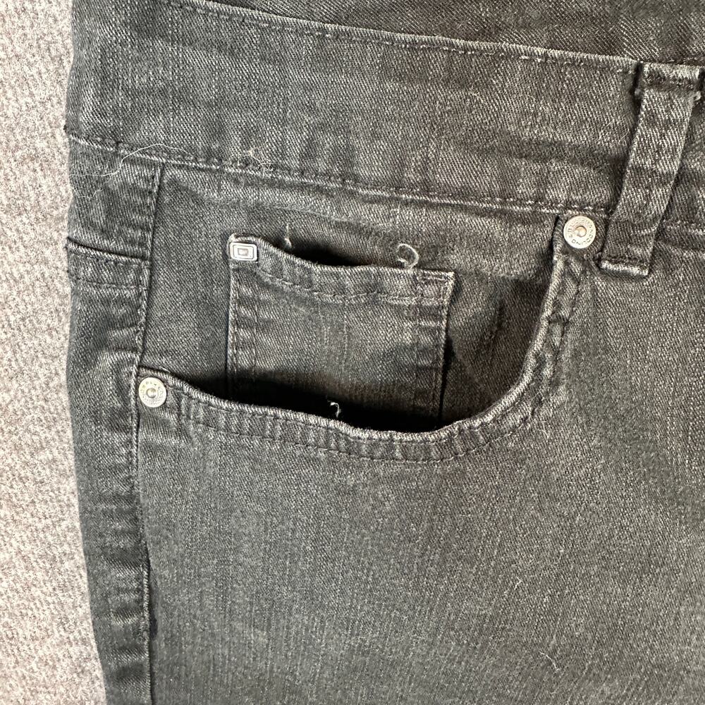 Bandolino Women's 16 Black Straight Leg Denim Jeans - Picture 3 of 10